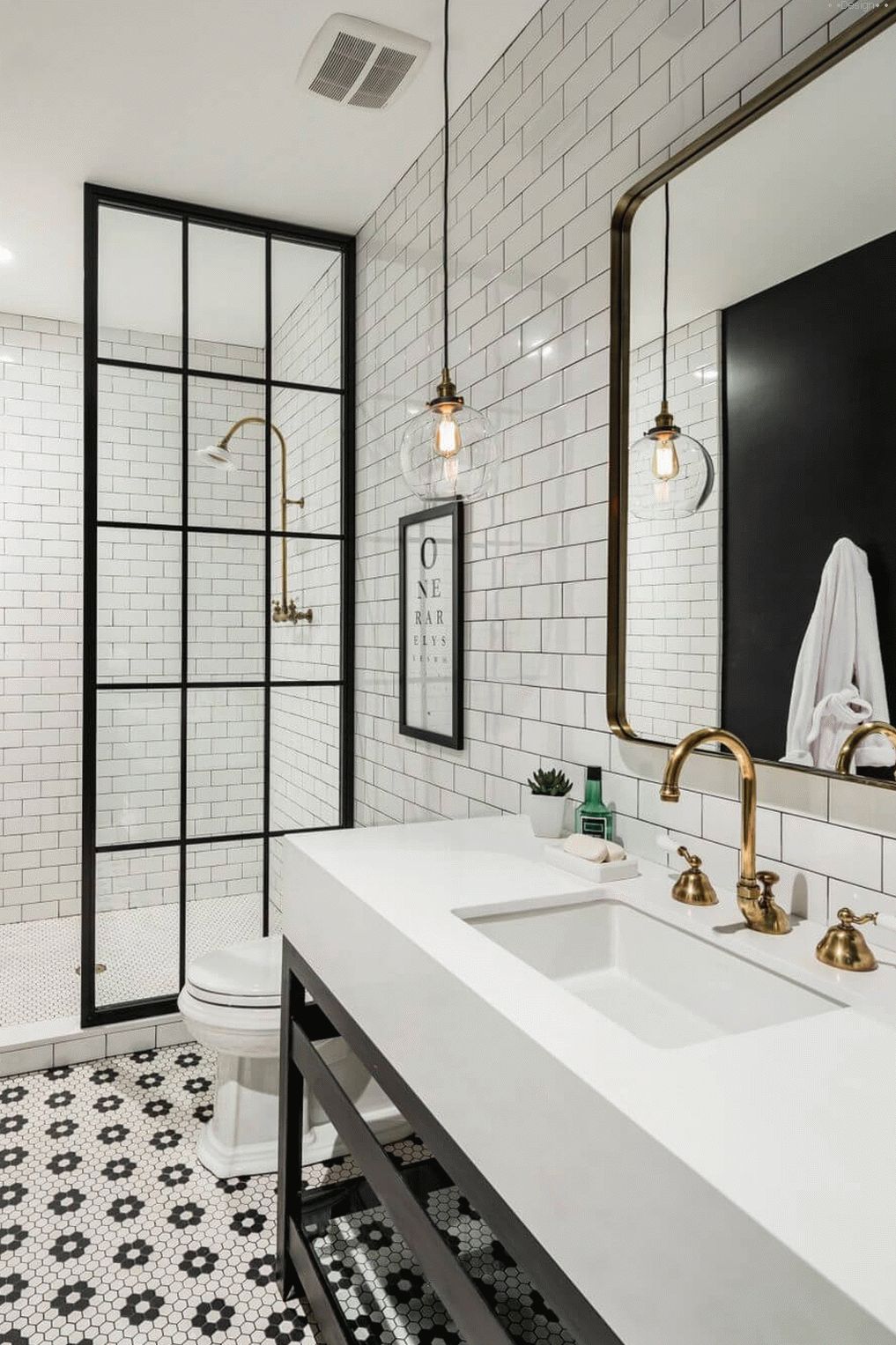 baño loft